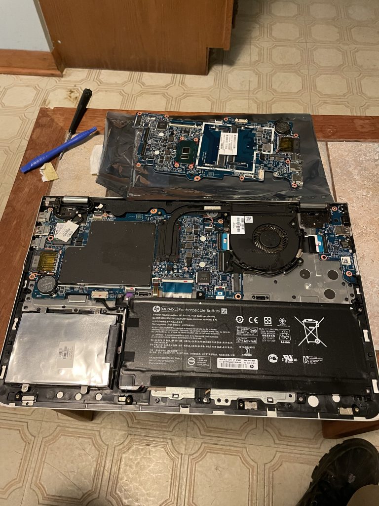 Motherboard replaced